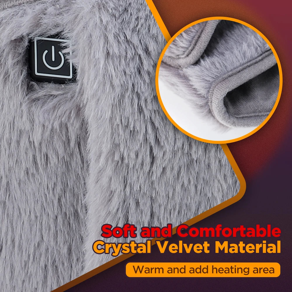 Poche Chauffante CozyHeat – Ventre & Mains 2-en-1